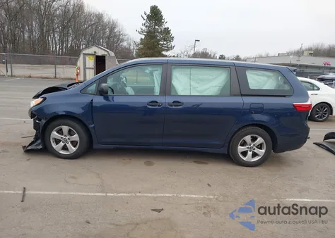 2018 Toyota Sienna L 7 Passenger from USA, damaged, VIN 5TDZZ3DC3JS948197